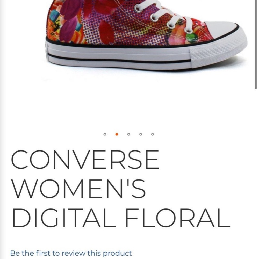 🌼🌹🌻Converse Women's Digital Floral Sneakers 🌸🌺🌷